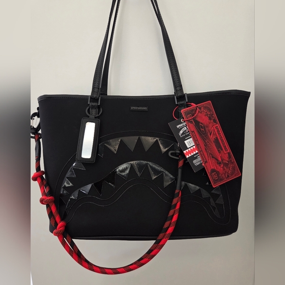 Sprayground Central Kyushu Mountain Tote Bag - Picture 2 of 5